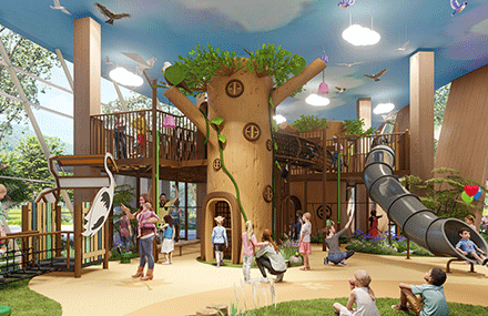 月牙島兒童樂(lè)園｜戶外全天候自然主題樂(lè)園